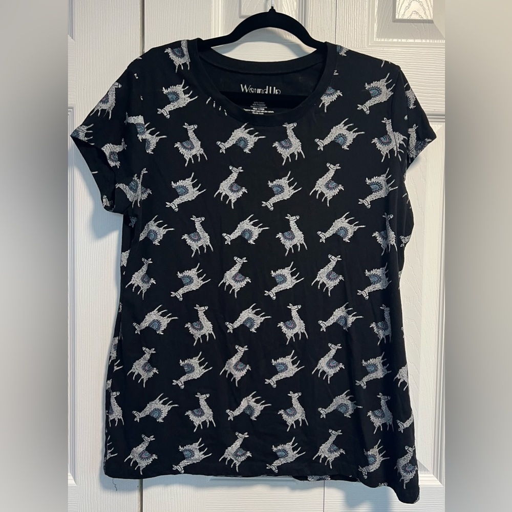 Kid's Wound Up Llama Tee Shirt